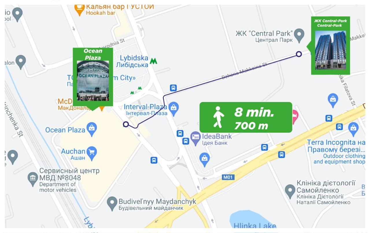 Petrovdom Apartaments 8-188 In Rc Central Park, 7 John Mccain Street Kiev Bagian luar foto